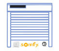 Solaire SOMFY RS100  io